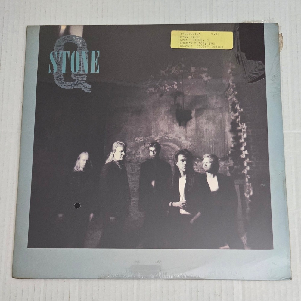 Q Stone S/T Vinyl LP 1989 Original Sealed‎ Blues Rock Larry Norman Refuge VG+